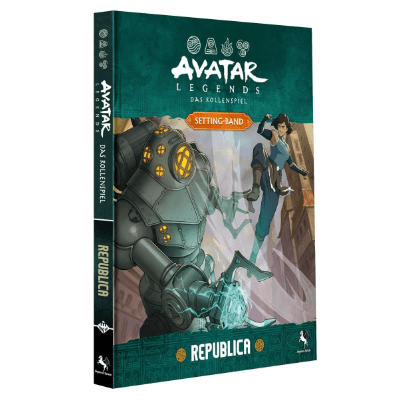 Avatar Legends – Das Rollenspiel: Republica (Quellenband HC) - DE